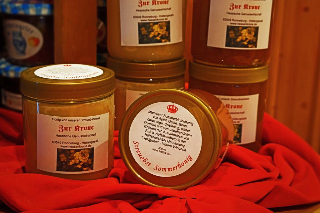 Hotel Zur Krone Ronneburg  Zewnętrze zdjęcie